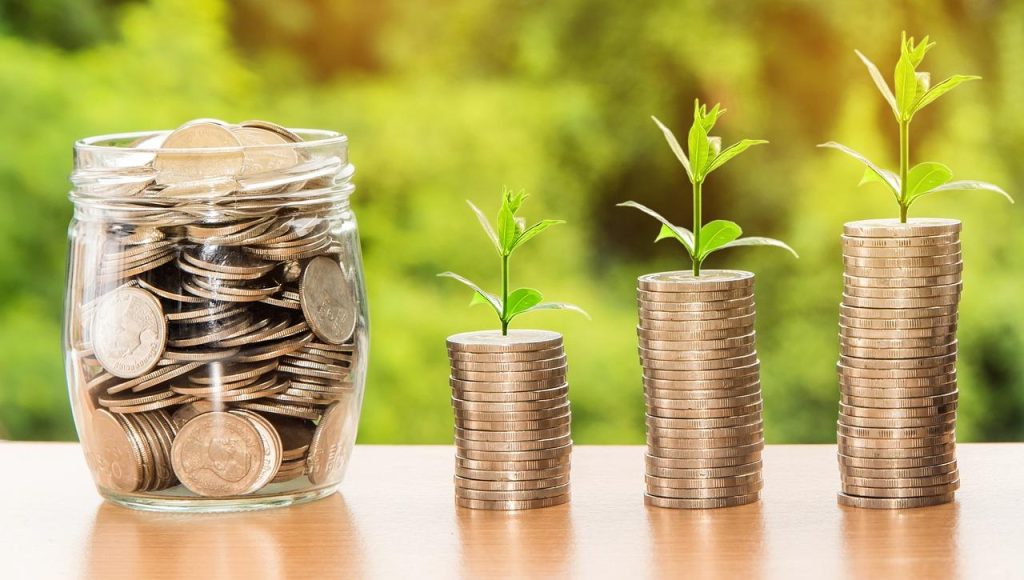 Illustratie van financiële dienstverlening met elementen van accountancy, belastingadvies en digitale automatisering voor ond